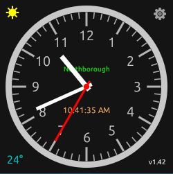 Halo Clock screenshot